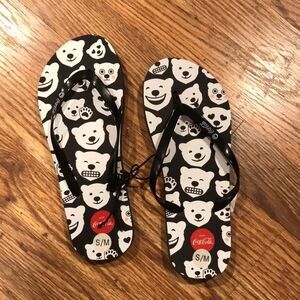 New Coca Cola flip flops